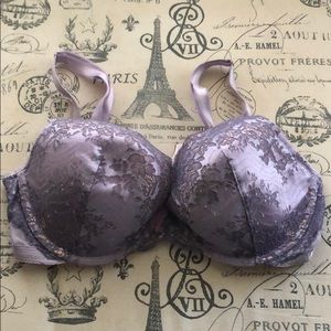VS full coverage bra 36D NWOT lilac lace